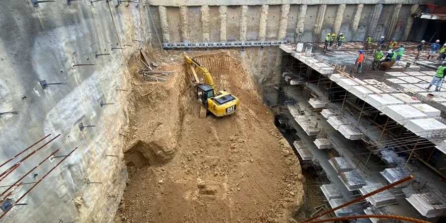 Conception géotechnique des excavations profondes à Amiens